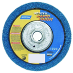 4-1/2 x 5/8-11" - Medium Grit - Aluminum Oxide - Bear-Tex Unified Non-Woven Wheel - A1 Tooling