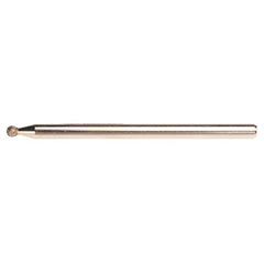 3/32″ - Electroplated CBN Mandrel-100 Grit - Spherical Ball end - A1 Tooling