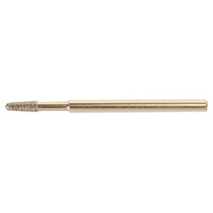 0.078″-0.110″ 5/16″ - Electroplated CBN Mandrel-100 Grit - Round End Taper - A1 Tooling