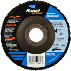 ‎4-1/2 × 7/8″ Bear-Tex Rapid Strip Non-Woven Depressed Center Disc Silicon Carbide Extra Coarse Grit Type 27 - A1 Tooling