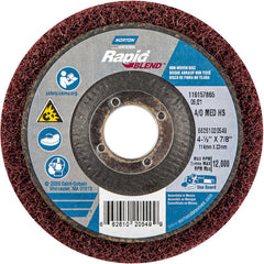 ‎4-1/2″ × 7/8″ Rapid Prep Depressed Center Finishing Wheel 150-180 Grit Aluminum Oxide - A1 Tooling