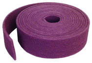 4'' x 30 ft. - Maroon - Aluminum Oxide Very Fine Grit - Bear-Tex Clean & Blend Roll - A1 Tooling