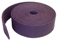 4'' x 30 ft. - Maroon - Aluminum Oxide Very Fine Grit - Bear-Tex Clean & Blend Roll - A1 Tooling