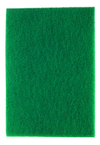 3-1/4 x 6-1/4 x 3/4" - Green/Yellow; Scour-N-Sponge Pad; Aluminum Oxide; Very Fine - A1 Tooling