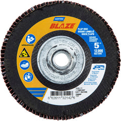 ‎5″ × 5/8″-11 60 Grit Type 27 Blaze Flap Disc - A1 Tooling