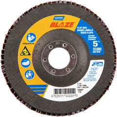 5 × 7/8″ Blaze Fiberglass Conical Flap Disc Type 29 36 Grit R980P Premium Ceramic Alumina - A1 Tooling