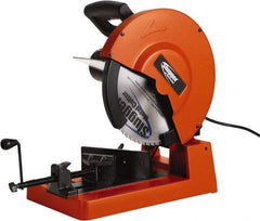 Fein - 14" Blade Diam, 1" Arbor Hole, Straight Chop & Cutoff Saw - 1,300 RPM, 120 Volts, 1 Phase - A1 Tooling