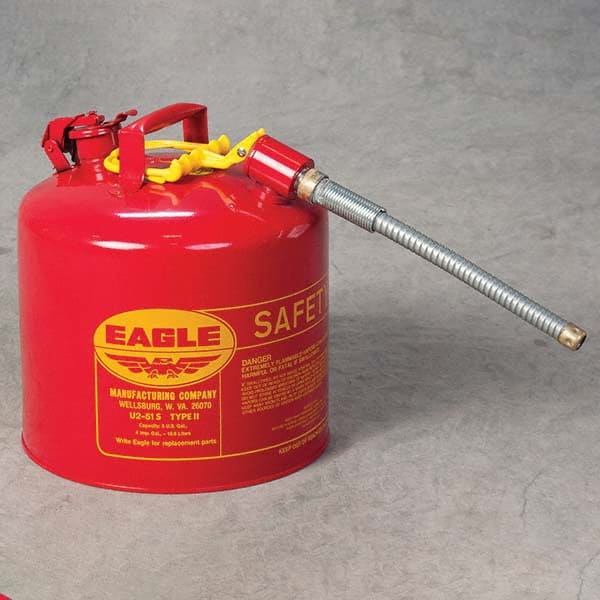 Eagle - Safety Dispensing Cans Type: Type II Safety Can Capacity: 5 Gal - A1 Tooling