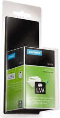 Dymo - 3/4" Wide x 2" Long, White Return Address Label - For DYMO LabelWriter Printers - A1 Tooling