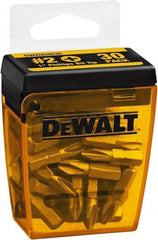 DeWALT - #2, Tip Phillips Screwdriver Bit - 1/4" Drive, 1" OAL - A1 Tooling