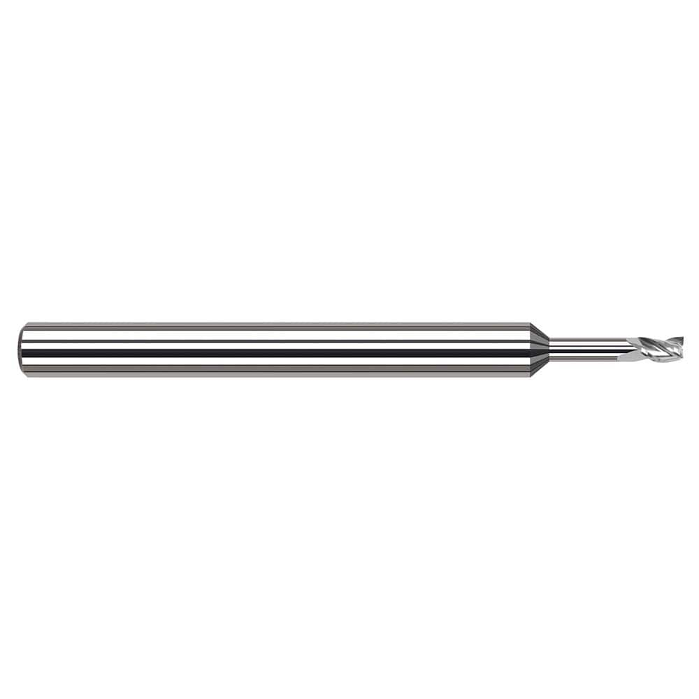 Harvey Tool - Square End Mills Mill Diameter (Decimal Inch): 0.0100 Length of Cut (Inch): 1/64 - A1 Tooling