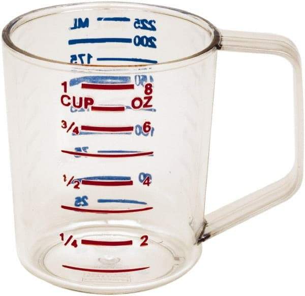 Rubbermaid - 0.25 Quart Polycarbonate Measuring Cup - 25 ml Graduation - A1 Tooling