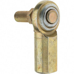 Value Collection - Female Spherical Rod End with Stud - 3/8-24, Steel with Steel Raceway - A1 Tooling