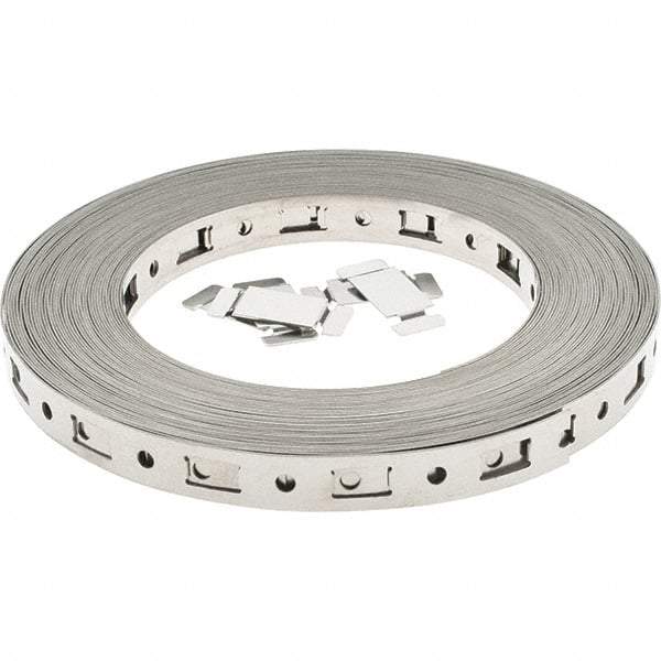 Value Collection - Hose Clamp Kits Contents: 50 Feet of Banding, 5 Splices - A1 Tooling