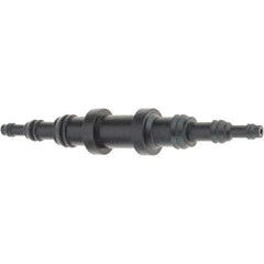 Value Collection - Plastic Straight Automotive Vacuum Connector - 1/8 x 1/4 x 3/8" Fitting - A1 Tooling