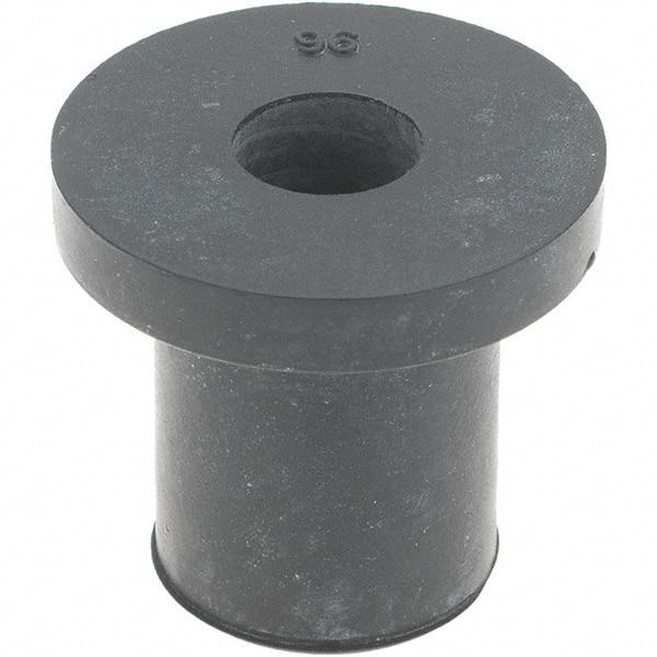 Value Collection - 3/8-16, 1-1/4" Diam Flange, Rubber Insulated Rivet Nut - Neoprene, 7/8" Long - A1 Tooling