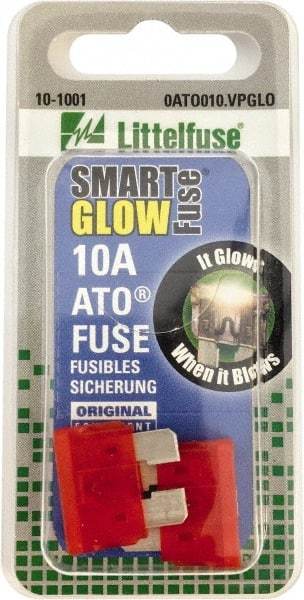 Value Collection - 10 Amp, Automotive Fuse - 3/4" Long, Red, Littlefuse ATO010 - A1 Tooling