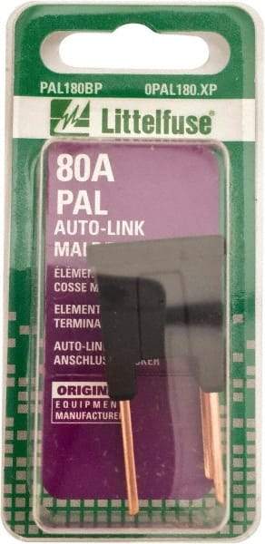 Value Collection - 80 Amp, Automotive Fuse - Black, Littlefuse PAL180 - A1 Tooling