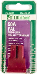 Value Collection - 50 Amp, Automotive Fuse - Red, Littlefuse PAL050 - A1 Tooling