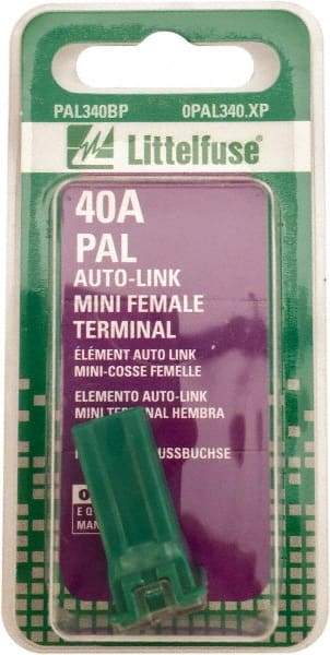 Value Collection - 40 Amp, Automotive Fuse - Green, Littlefuse PAL340 - A1 Tooling