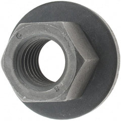 Value Collection - M10x1.50 Washer Hex Nut - 15mm Across Flats, 13mm High, Phosphate Finish - A1 Tooling