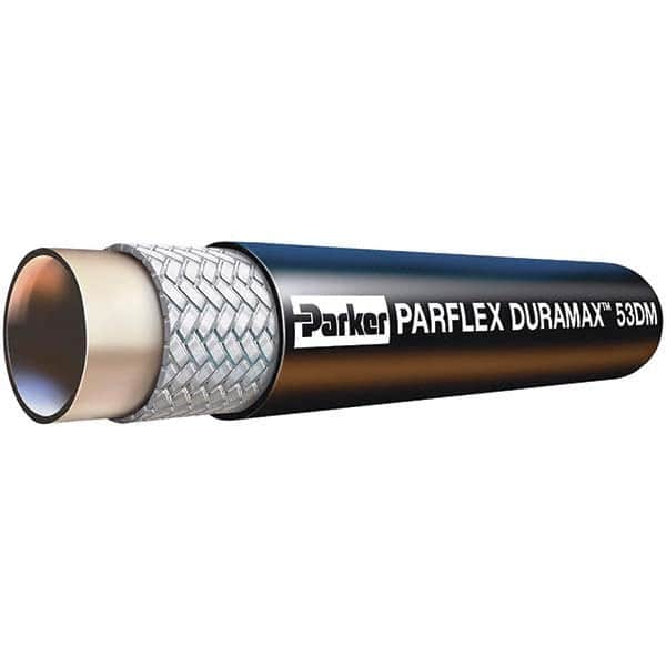 Parker - 1/4" ID x 0.49" OD, Thermoplastic Tube - 3000 psi, Black, 50' Long - A1 Tooling