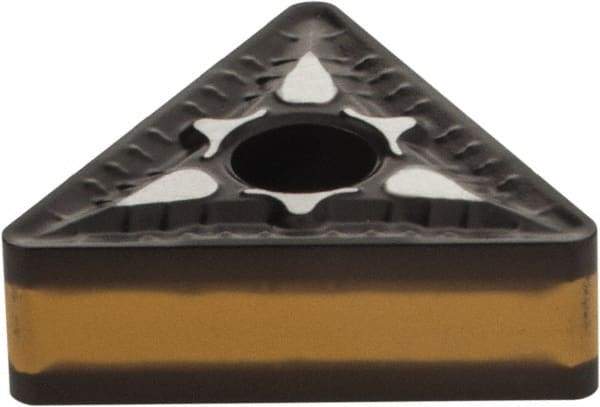 Iscar - TNMG332 PP Grade IC8250 Carbide Turning Insert - TiCN/Al2O3/TiN Finish, 60° Triangle, 3/8" Inscr Circle, 3/16" Thick, 1/32" Corner Radius - A1 Tooling