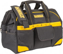 DeWALT - 33 Pocket Black & Yellow Polyester Tool Bag - 16" Wide x 8" Deep x 10" High - A1 Tooling