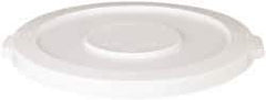 PRO-SOURCE - Round Lid for Use with 32 Gal Round Trash Cans - White, Plastic, For Huskee Trash Cans - A1 Tooling