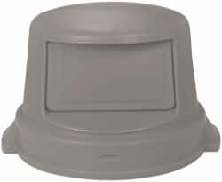 PRO-SOURCE - Dome Lid for Use with 32 Gal Trash Cans - Gray, Plastic, For Huskee Trash Cans - A1 Tooling