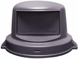 PRO-SOURCE - Dome Lid for Use with 55 Gal Trash Cans - Gray, Plastic, For Huskee Trash Cans - A1 Tooling