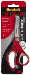 3M - 6" LOC, 6" OAL Stainless Steel Premium Scissors - Ambidextrous, For Crafts - A1 Tooling