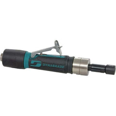 Dynabrade - 1/4" Collet, Straight Handle, Air Straight Die Grinder - 5,000 RPM, Rear Exhaust, 23 CFM, 0.4 hp, 90 psi, 1/4 NPT Inlet - A1 Tooling