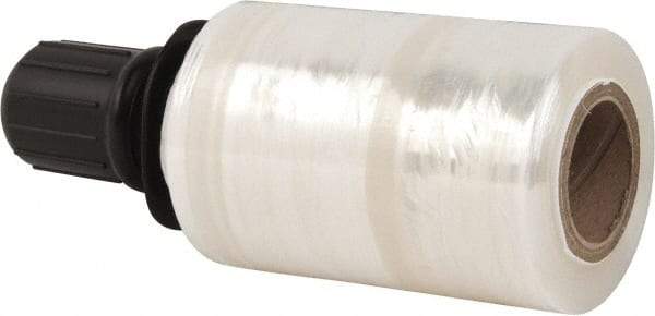 Stretch Associates - 5" x 1,000' 80 Gauge Clear Bundling Stretch Film with Dispenser - 4 Piece, 80 Gauge, Clear - A1 Tooling