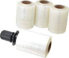 Stretch Associates - 5" x 600' 150 Gauge Clear Bundling Stretch Film with Dispenser - 4 Piece, 150 Gauge, Clear - A1 Tooling