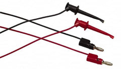 Fluke - Black/Red Electrical Test Equipment Leads Set - Use with All Models - A1 Tooling