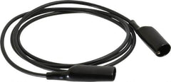 Pomona - Black Electrical Test Equipment Patch Cord - Use with Alligators Test Clips - A1 Tooling