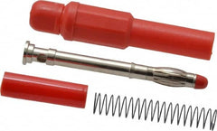 Pomona - Red Electrical Test Equipment Banana Plug - Use with Banana Plugs - A1 Tooling