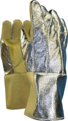 Steel Grip - Size Universal Wool Lined Aluminized Thermonol Welding Glove - A1 Tooling