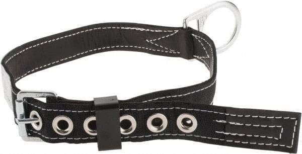 Miller - Size M, 35 to 43 Inch Waist, 1-3/4 Inch Wide, Single D Ring Style Body Belt - Nylon Webbing, Tongue Buckle Connection - A1 Tooling