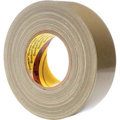 3M - 54.8m x 48mm x 11.7 mil Olive Green Polyethylene Cloth Duct Tape - A1 Tooling