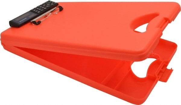 Saunders - 16 Inch Long x 10 Inch Wide x 2-5/8 Inch High, Clip Board - Orange - A1 Tooling