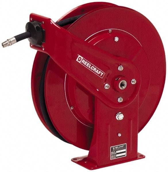 Reelcraft - 50' Spring Retractable Hose Reel - 4,800 psi, Hose Included - A1 Tooling