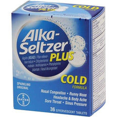 Medique - Original Flavor Alka Seltzer Tablets - Cold & Allergy Relief - A1 Tooling