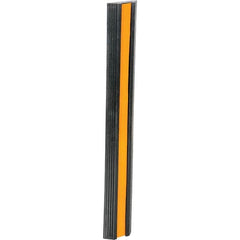 Vestil - 36" Long x 5-1/8" Wide x 1-3/8" High, Bumper Stop - Yellow & Black - A1 Tooling