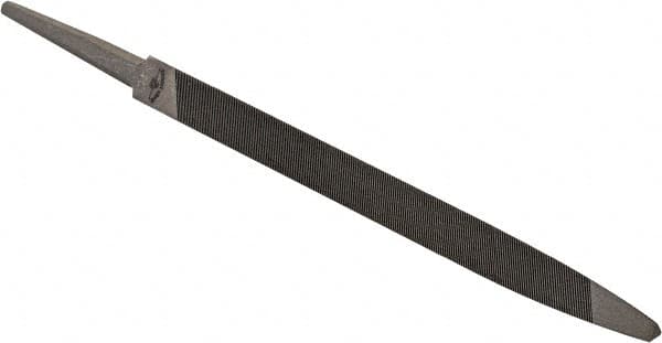 Value Collection - 5" Long, Taper American-Pattern File - Single Cut, 1/4" Overall Thickness, Tang - A1 Tooling