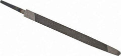 Value Collection - 4" Long, Taper American-Pattern File - Single Cut, 0.21" Overall Thickness, Tang - A1 Tooling