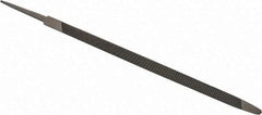 Value Collection - 9-3/4" Long, Taper American-Pattern File - Single Cut, 0.33" Overall Thickness, Tang - A1 Tooling