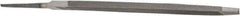 Value Collection - 6.44" Long, Taper American-Pattern File - Single Cut, 1/4" Overall Thickness, Tang - A1 Tooling