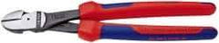 Knipex - 10" OAL, 0.181" Capacity, Diagonal Cutter - 1" Jaw Length x 11/16" Jaw Width, Round/Straight Head, Comfort Grip Handle - A1 Tooling